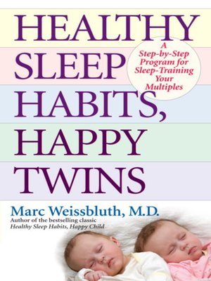 cover image of Healthy Sleep Habits, Happy Twins